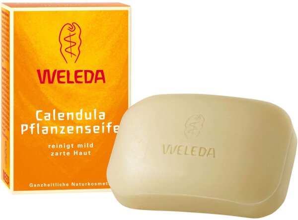 Weleda Calendula Pflanzenseife für alle Hauttypen