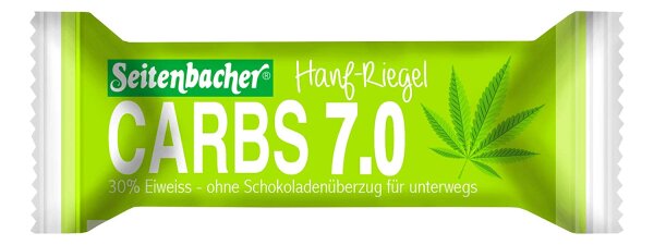 Hanf  Riegel Carbs 12,0 von Seitenbacher