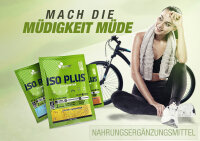 Kopie von Olimp Iso Plus + Carnitin Ausdauergetränk Tropic Blue