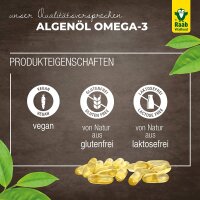 Raab Vitalfood Omega -3 Algenöl vegan