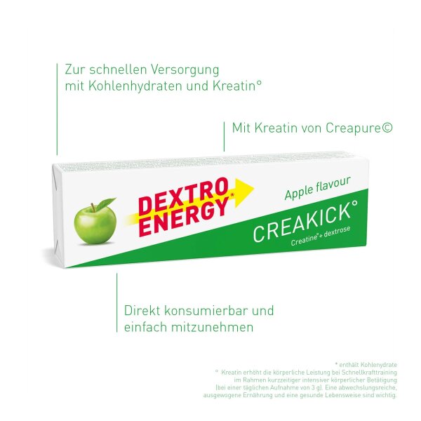 Dextro Energy´  CREAKICK ` Kreatintabletten + Dextrose
