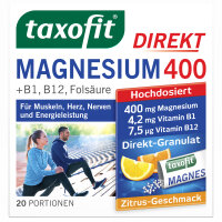 Taxofit® Magnesium 400 Direkt-Granulat