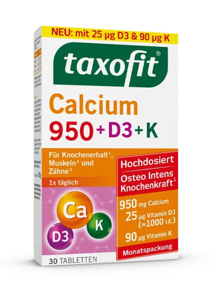 Taxofit® Calcium 850 + D3 Depot Tabletten