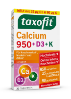 Taxofit® Calcium 950 + D3 + KK Depot Tabletten