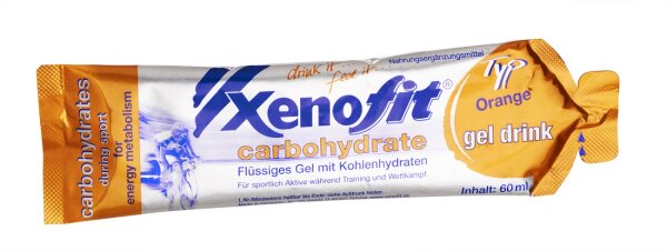 Xenofit Carbohydrate Gel Drink Orange
