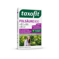 Taxofit Folsäure +B1+B6+B12
