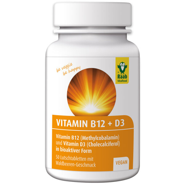 Vitamin B12 + D3 von Raab Vitalfood