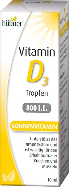 Vitamin D3 Tropfen von Hübner