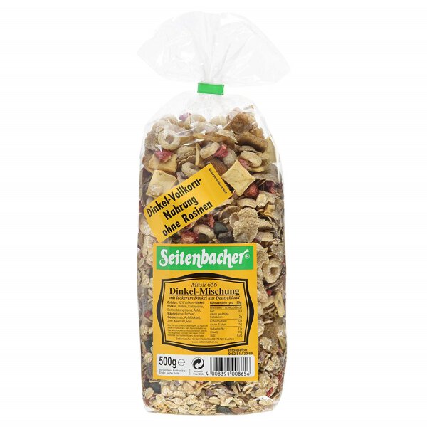 Müsli Dinkel Mischung von Seitenbacher