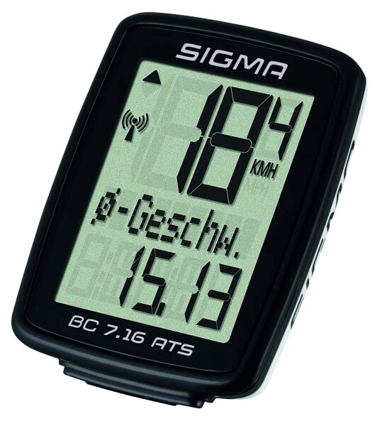 Sigma Fahrradcomputer BC 7.16 kabellos
